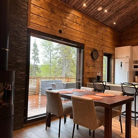 Dağ evi Lakeside Vaami Kuusamo