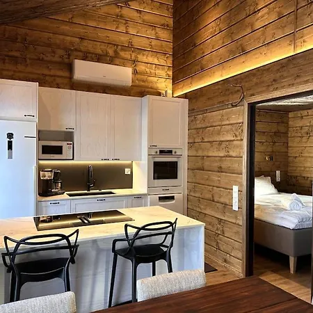 Dağ evi Lakeside Vaami Kuusamo